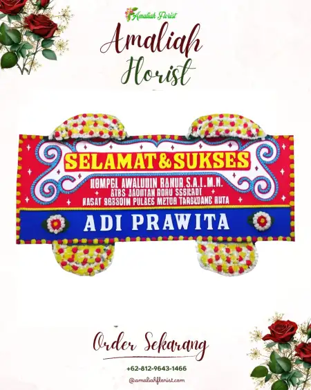 Papan Bunga Ucapan Selamat Pasar Minggu